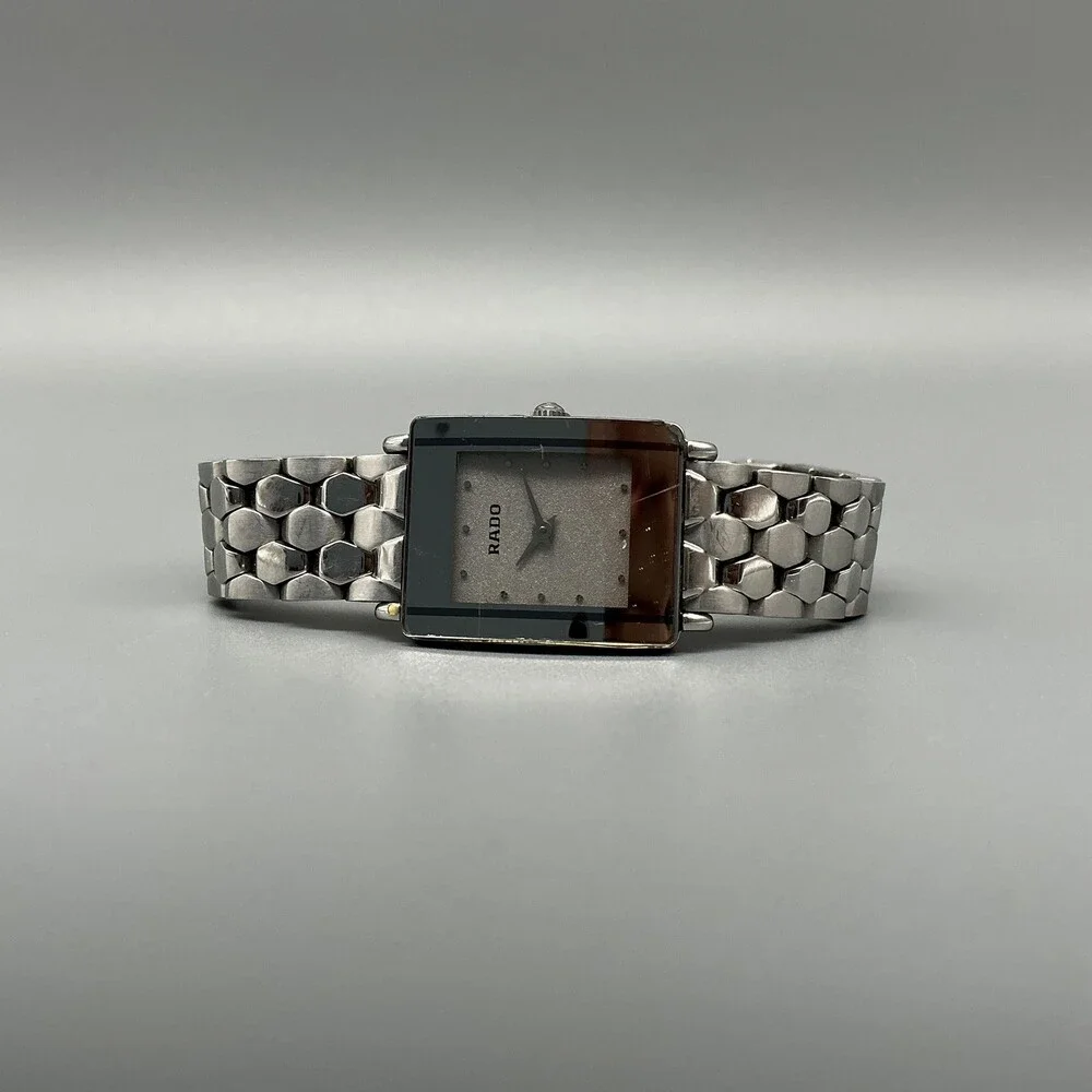 Rado DiaStar Womens Watch 18mm Stainless 153.0488.3 Swiss New Battery 5.75